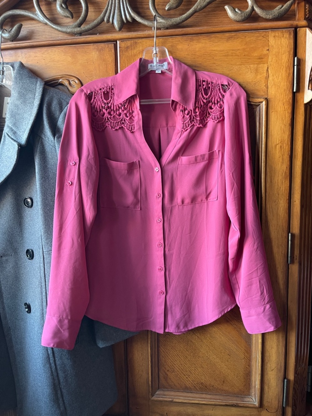 EXPRESS the portofino slim fit shirt XS